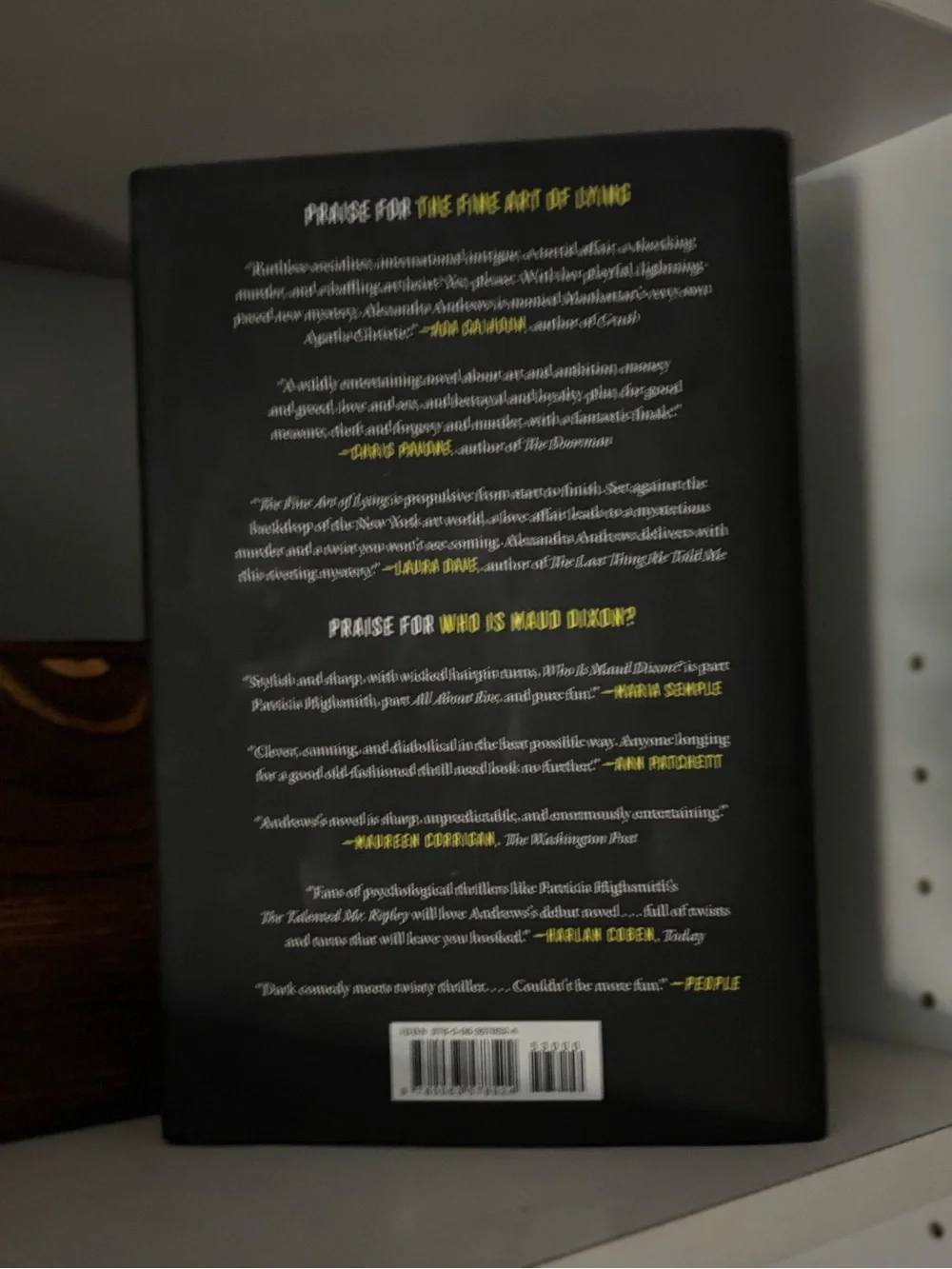 The Fine Art of Lying Alexandra Andrews Target Exclusive First Edition